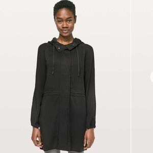 Lululemon City Stroll Jacket Black size 6